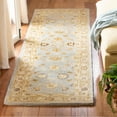thumbnail image 3 of SAFAVIEH Anatolia Sherman Traditional Wool Area Rug, Light Blue/Sage, 4' x 6', 3 of 10