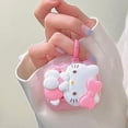 thumbnail image 4 of 3D Sitting Hello Kitty Case for Apple AirPods 1 2 3 Pro 2 Cases Cover For IPhone Bluetooth Earbuds Earphone Case LXY, 4 of 6