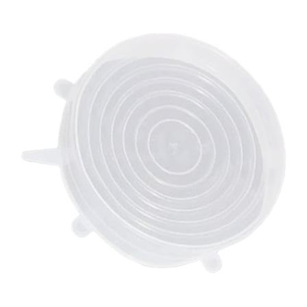 Food Grade Silicone Stretch Lids | Set (18.5cm-6cm) | Airtight Bowl Covers for Fresh Food Storage | Heat-Resistant, Reusable & Dishwasher Safe | Fits Round & Irregular Containers