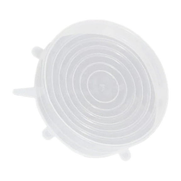 Food Grade Silicone Stretch Lids | Set (18.5cm-6cm) | Airtight Bowl Covers for Fresh Food Storage | Heat-Resistant, Reusable & Dishwasher Safe | Fits Round & Irregular Containers