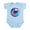 Sky Blue, variant on CafePress - Disco Ball Graphic - Baby Light Bodysuit, Size Newborn - 24 Months