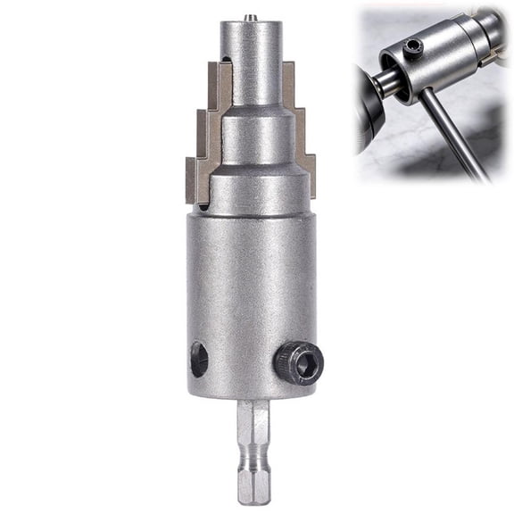 QenASHaing Broken Pipe Extractor Tool,Broken Valve Extractor Tool with 40CRV Steel Hex Shank for Removes Rusted/Damaged Faucet Bolts & Angle Valves