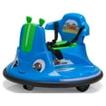 thumbnail image 1 of TOBBI Snail Baby Bumper Car, 12V Kids Electric Ride On Toy with Remote Control/Children DIY Funny Stickers/360 Degree Spin, Blue, 1 of 9