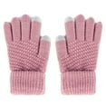 thumbnail image 4 of Skymirror 1 Pair Winter Men Women Knitting Touch-screen Non-slip Gloves Warmer Mittens, 4 of 7