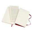 thumbnail image 4 of Moleskine Classic Large - Cahier - - 96 Feuilles / 192 pages - Papier Ivoire - Réglé - Couverture Rouge - Carton, 4 of 4