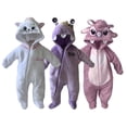 thumbnail image 1 of Pack 3 Mamelucos Con Gorro Bordado Disney Marie, Boo, Angel (Novia Stitch) Talla 12 meses Disney Pijamas, 1 of 5