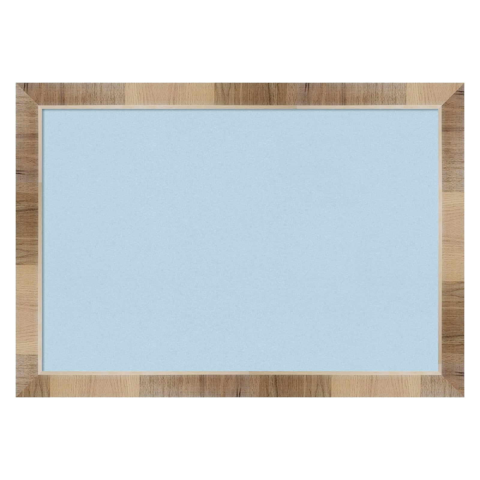 Amanti Art Natural White Wash Framed Cork Board
