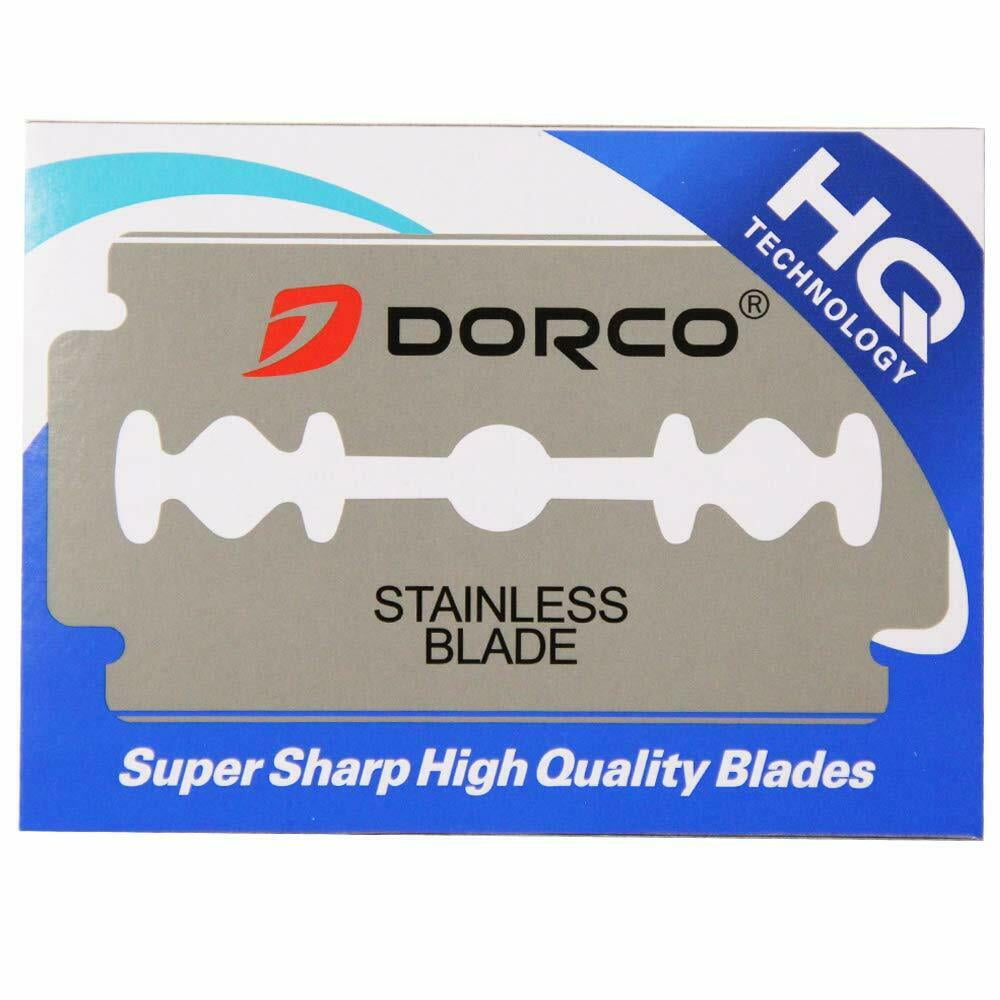 Dorco Double Edge Razor Blades Stainless Blades 100 pcs Barber