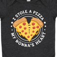thumbnail image 4 of Inktastic I Stole a Pizza My Nonna's Heart Boys or Girls Baby Bodysuit, 4 of 5
