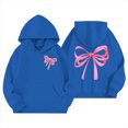 thumbnail image 3 of Chandails en Molleton pour Enfants à Manches Longues Imprimé à Capuche Col Rond Chandail Vêtements d'Automne pour Fille 9-10 Ans, 3 of 3