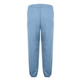 thumbnail image 3 of aidice Men's Cinch Bottom Sweatpants Fall Elastic Waisted Drawstring Athletic Workout Gym Joggers Pant with Pockets, 3 of 5