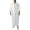 White, variant on Men's Muslim Clothes Durable Kaftan Robe Dubai Long Gown Ethnic Clothes,1pc Soft Robe
