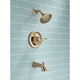 thumbnail image 2 of Delta Lahara MonitorÃÃÂ® 14 Series Tub & Shower Trim in Champagne Bronze T14438-CZ, 2 of 9