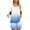 Blue, variant on Fashion 2 Piece Sets for Women Summer Plus Size Casual Round-Neck Short Sleeve Two-Piece Comfortable Home Pajamas Sports Set
