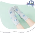 thumbnail image 3 of Summer Toddler Baby Socks - Thin Breathable Mesh Mid-Calf Short Ankle Socks, Combed Cotton Boys Girls Socks 5-Pair Packs, 3 of 8