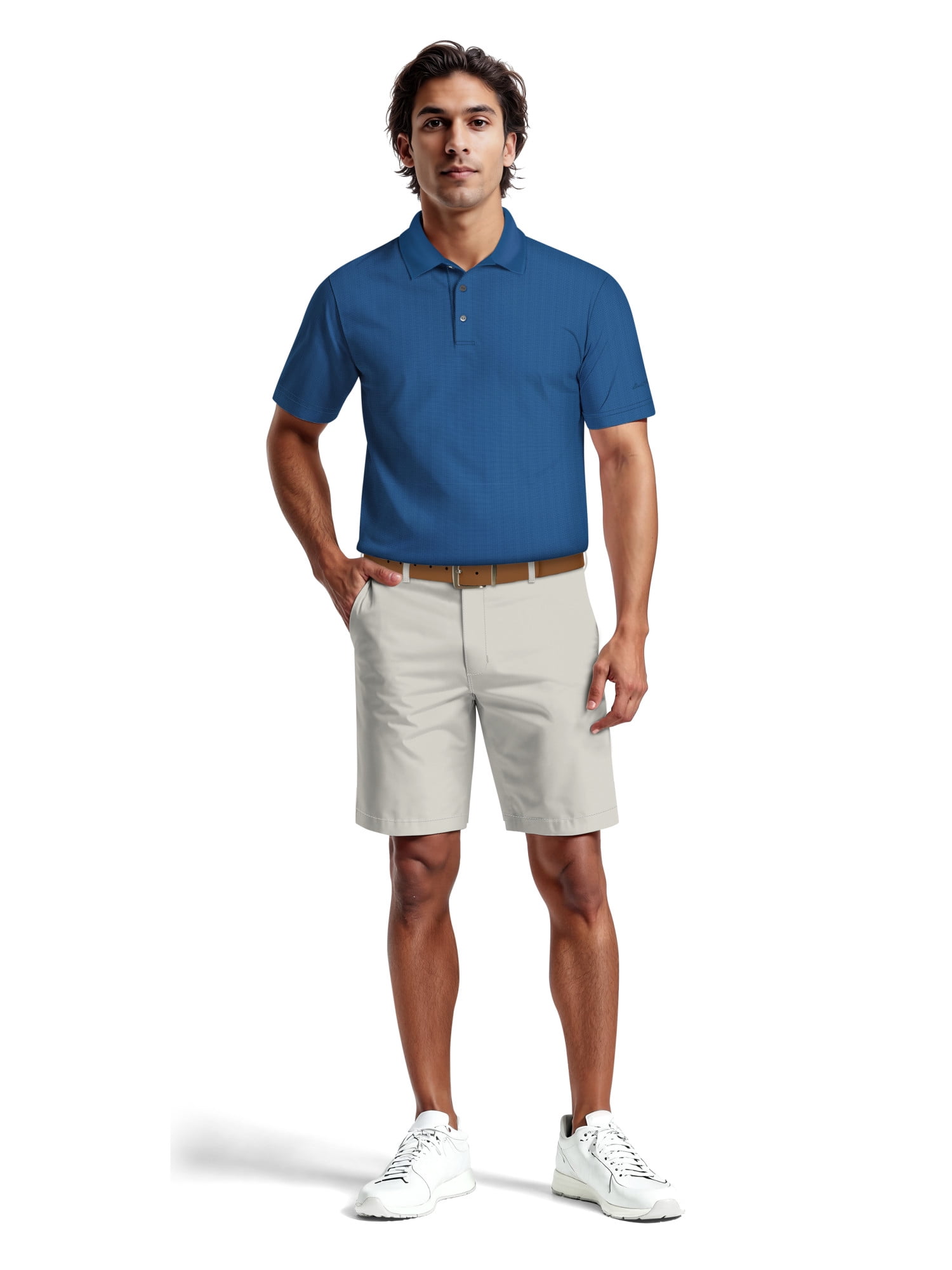 Ben Hogan Men's & Big Men's Stretch Golf Shorts with Active Waistband, 7" & 9" Inseams, Sizes 30-50