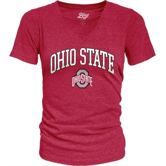 Blue 84 Women's Heathered Team Color Confetti T Shirt