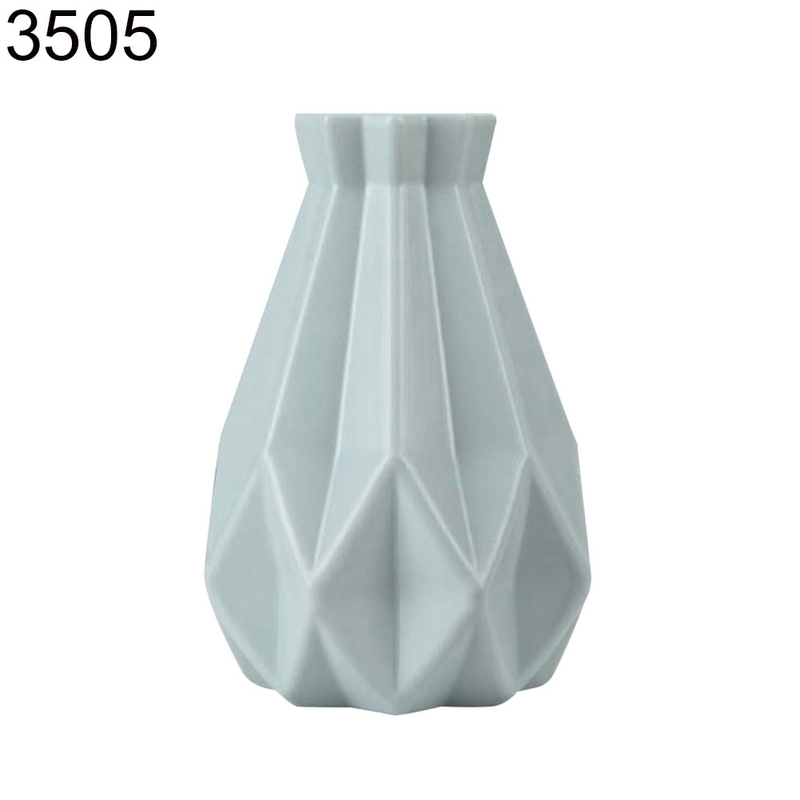 Plastic Shatterproof Flower Pot Vase Modern Study Room Hallway Wedding
