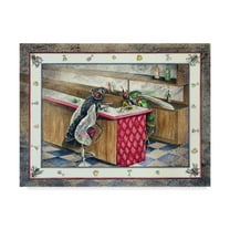 Bar Flies' Canvas Art by Charlsie Kelly