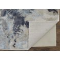 thumbnail image 4 of 2' X 3' Blue Abstract Area Rug, 4 of 5