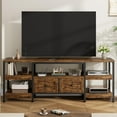 thumbnail image 2 of EDTara Metal Frame Tv Stand Offers Storage Drawers With Rustic Design, Creating a Modern Farmhouse Entertainment Cabinet for Your Living Room, 2 of 8