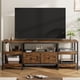 thumbnail image 1 of Yeshouse Consola multimedia industrial, centro de entretenimiento rústico, mueble de TV con marco de metal y cajones, mueble de TV moderno estilo granja para sala de estar, 1 of 8