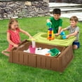 thumbnail image 3 of Simplay3 Sand and Water Bench, 2 in 1 Combination Play Table and Children's Storage Bench, 3 of 15