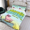 thumbnail image 3 of Harvey Beaks Conjunto de sábanas temático, trío de piezas, cómodo y amigable con la piel, diseño único, regalo de decoración para el hogar para familiares, amigos y fans,173cm *218cm, 3 of 6