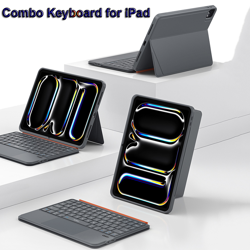 WiWU Bluetooth Keyboard for iPad Air 13 11 2024 Detachable Keyboards with Lightweight Wireless Keyboard for iPad Pro 13 12.9