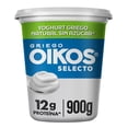 thumbnail image 1 of Yogurt Griego Oikos Selecto Natural Proteína Sin Azúcar Añadida 900 g, 1 of 7