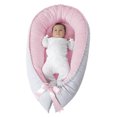 thumbnail image 1 of Nido contenedor para bebé Babies and Kiddies Rosa con puntitos, 1 of 5