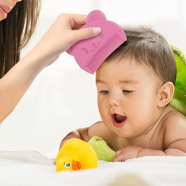 Baby Hair Comb with Soft Teeth for Gentle Head Massage and Toddler Scalp Care