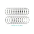 thumbnail image 2 of 120 Pcs/ensemble Crochets Pivotants Porte-Clés Boucles Assortiment Assortiment Design Simple Kit Porte-Clés Clips Accessoires de Bricolage Pièce de Rechange, 2 of 6