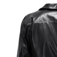 thumbnail image 6 of Leather Jacket Qiggri Mens Leather Jacket Motorcycle Black Biker Jackets Vintage Faux Leather Outwear Casual Lightweight, 6 of 7