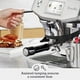 thumbnail image 4 of Breville the Barista Touch Impress Cafetera espresso con molinillo y espumador de leche, cafetera espresso con apisonamiento asistido, máquina de capuchino y café con leche para el hogar, BES881BSS, a, 4 of 5