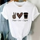 thumbnail image 4 of Ropa con letras Ins para mujer, camisetas de manga europea estampadas, camisetas de gran tamaño, ropa para mujer, 4 of 5