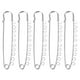 thumbnail image 1 of 5 broches circulares de seguridad plateados, clips para suéter, chal, imperdibles de seguridad resistentes con 10 bucles para mantas, suéteres, chales, faldas escocesas, manualidades, 1 of 8
