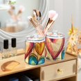 thumbnail image 6 of High-value clear storage jars keep life organized and within reach! Colorful Hearts Pattern, 6 of 7