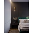 thumbnail image 3 of HOUS0517MBLB AFX Houston - 1 Light Wall Sconce-17 Inches Tall and 4.5 Inches Wide-Light Antique Brass Finish, 3 of 3