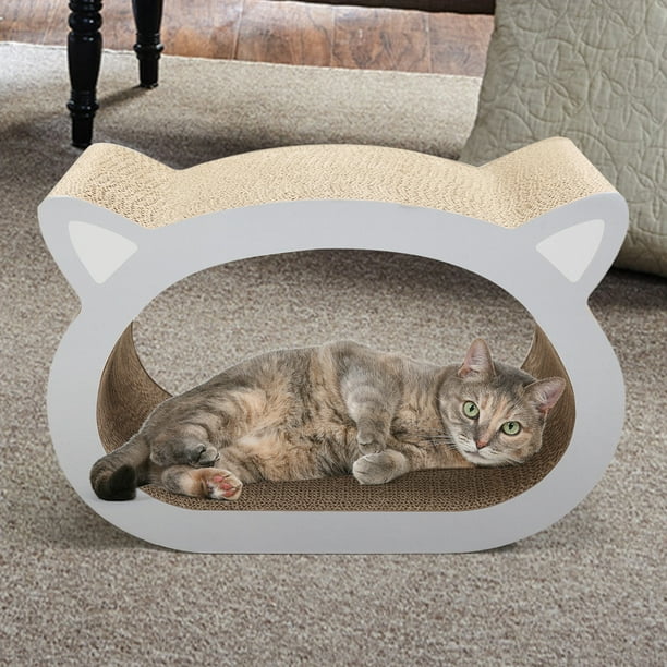 Coziwow Cat Scratcher Cardboard With Catnip Recycle Corrugated Lounge & Bed - Walmart.com