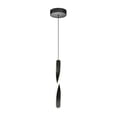thumbnail image 1 of Artika Finley Modern LED Pendant Light Fixture, Black, 1 of 5