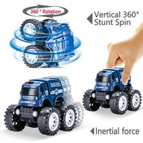 CaiTeLin Home Printing Frictional Toy Car Children Shock Absorbing Off-Road Vehicle Toys 360鎺?Rotating Drift Stunt-Country Toy Car Toy