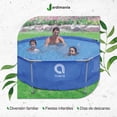 thumbnail image 4 of Alberca Armable Redonda de Acero Jardimanía, 300 x 76cm azul, 4 of 6