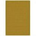 thumbnail image 2 of Diamond Plate 3'10" x 5'4" Area Rug In Color Gold, 2 of 2