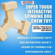 Bullibone Nylon Dog Chew Toy Spin-a-Bone - Interactive Dog Toy, Triggers Natural Instincts, and Improves Oral Health