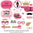thumbnail image 2 of Big Dot of Happiness Be My Galentine - Galentine's and Valentine's Day Party Photo Booth Props Kit - 20 Count, 2 of 6