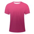 thumbnail image 5 of SBYOJLPB Summer Tops for Men Fashion Casual Men's Round Neck Printed T-shirt Top, 5 of 5