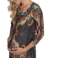 thumbnail image 4 of White Mark Women's Maternity Arlene Tunic Top, 4 of 4
