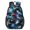 Space Cat and, variant on Space Cat and Galaxy Black Pattern 17" School Backpacks for Teens,Waterproof Oxford Fabric,S-Shape Padded Straps for School,Travel,Hiking,Camping