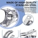 thumbnail image 2 of garden clips for shade cloth 140pcs stainless steel, 2 of 5
